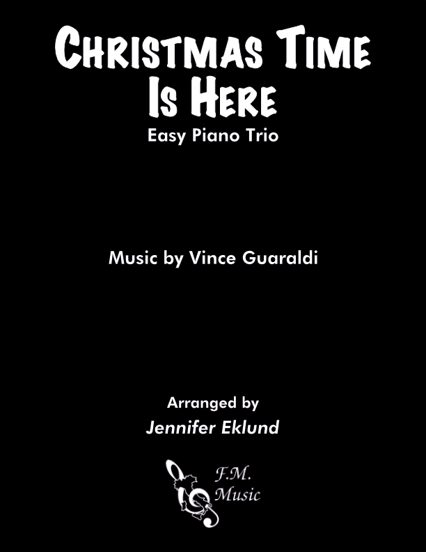 Christmas Time Is Here (Easy Piano Trio)